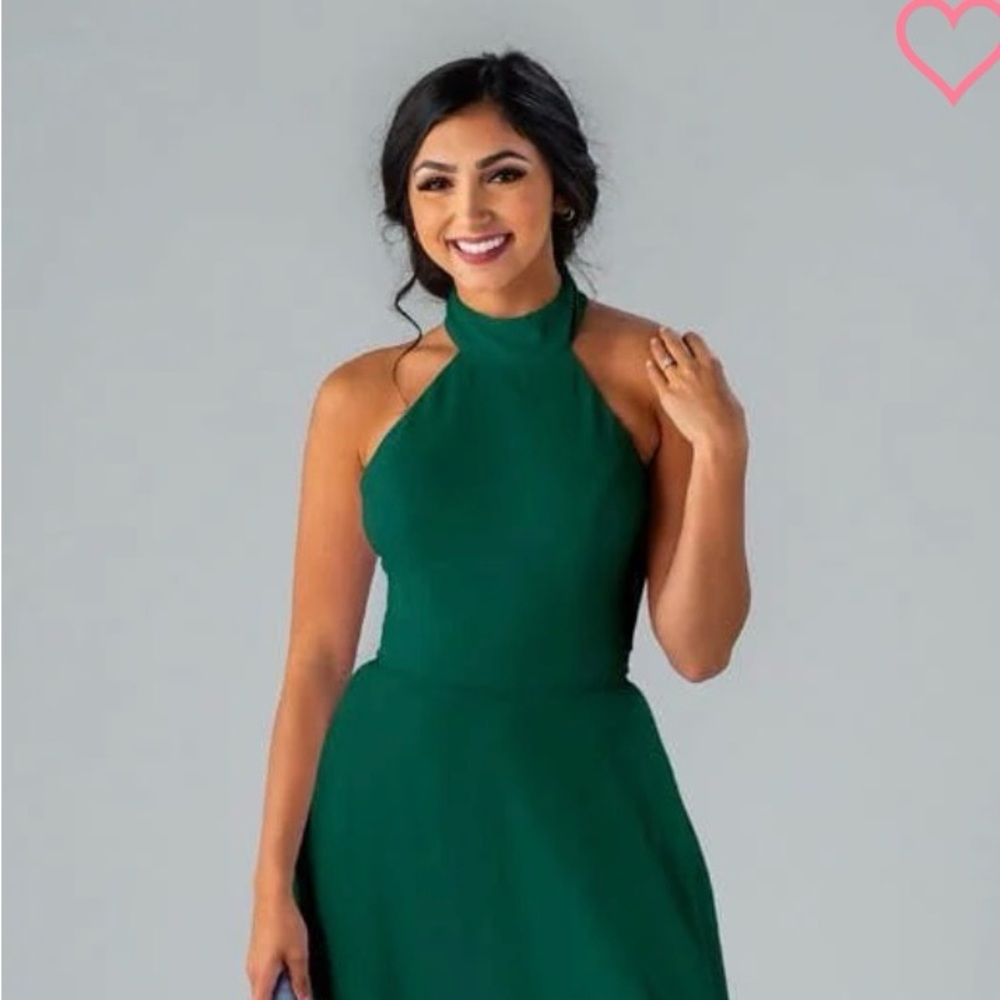 Kennedy Blue emerald green dress